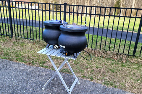 >Soup Kettle Warmer ,