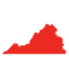 Map of Virginia
